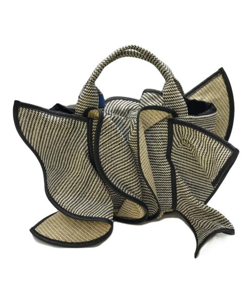 medelu（メデル）medelu (メデル) ラッフルフリルバッグ ベージュの古着・服飾アイテム