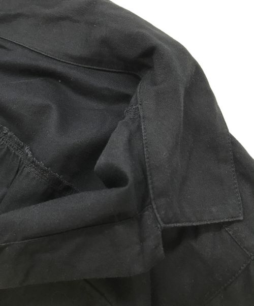 BLUE LABEL CRESTBRIDGE（ブルーレーベルクレストブリッジ）BLUE LABEL CRESTBRIDGE (ブルーレーベルクレストブリッジ) サイド切替シャツジャケット/55F21-350 ネイビー サイズ:38の古着・服飾アイテム