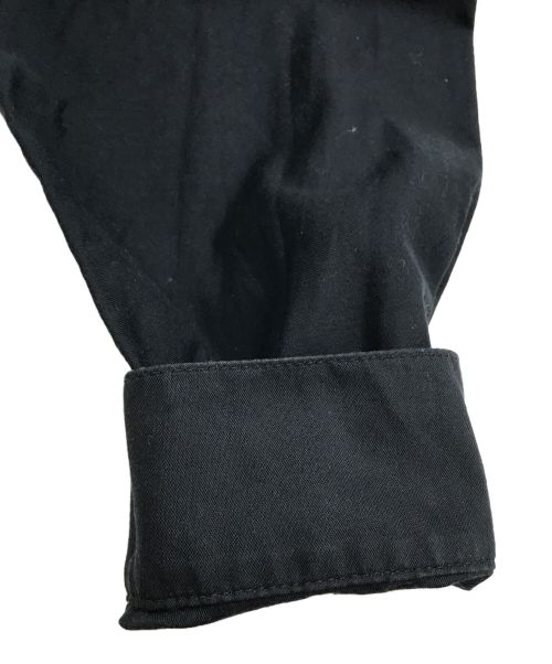 BLUE LABEL CRESTBRIDGE（ブルーレーベルクレストブリッジ）BLUE LABEL CRESTBRIDGE (ブルーレーベルクレストブリッジ) サイド切替シャツジャケット/55F21-350 ネイビー サイズ:38の古着・服飾アイテム