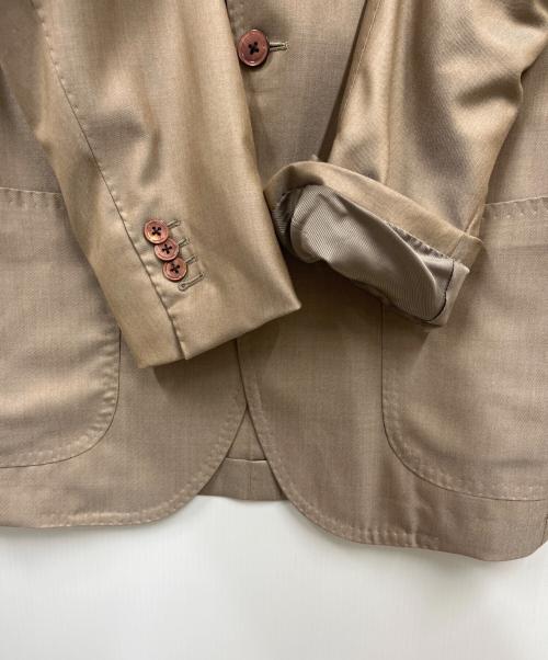 RING JACKET（リングジャケット）RING JACKET (リングジャケット) カシミヤ×シルクジャケット/テーラードジャケット/RT054S43G ベージュ サイズ:46の古着・服飾アイテム