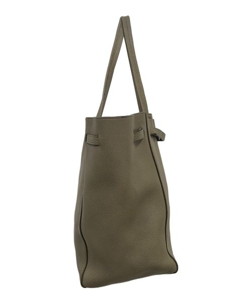 CELINE（セリーヌ）CELINE (セリーヌ) Small with Belt CABAS PHANTOM/189023TNI グレーの古着・服飾アイテム