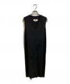 MM6 Maison Margielaエムエムシックスメゾンマルジェラ）の古着「カットオフデザインワンピース/S32CT0841 S47395」｜ブラック