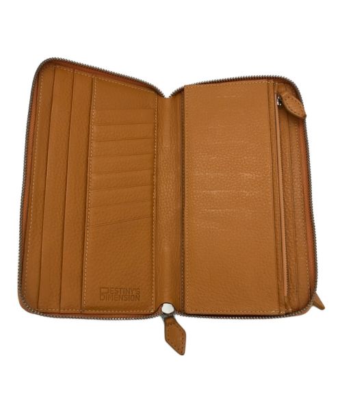 DESTINY'S DIMENSION（デスティニーズ ディメンション）DESTINY'S DIMENSION (デスティニーズ ディメンション) 長財布 ベージュの古着・服飾アイテム