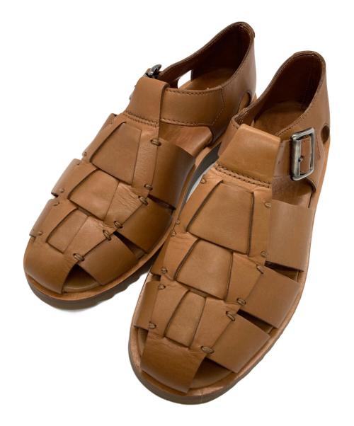 PARABOOT（パラブーツ）PARABOOT (パラブーツ) パシフィック グルカサンダル ブラウン サイズ:39の古着・服飾アイテム