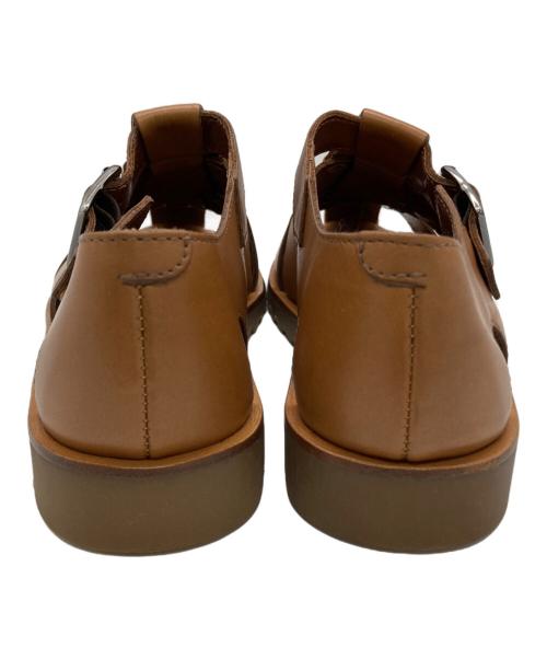 PARABOOT（パラブーツ）PARABOOT (パラブーツ) パシフィック グルカサンダル ブラウン サイズ:39の古着・服飾アイテム
