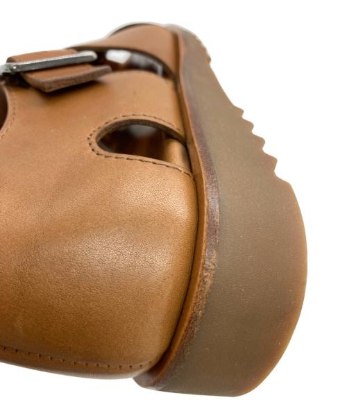 PARABOOT（パラブーツ）PARABOOT (パラブーツ) パシフィック グルカサンダル ブラウン サイズ:39の古着・服飾アイテム