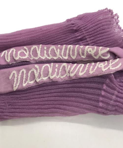 NADIA WIRE（ナディアワイヤー）Nadia wire (ナディアワイヤー) チュールバッグ パープルの古着・服飾アイテム