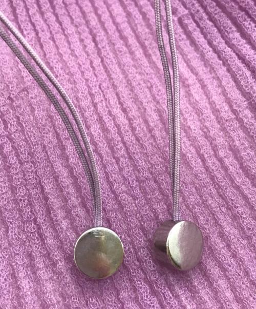 NADIA WIRE（ナディアワイヤー）Nadia wire (ナディアワイヤー) チュールバッグ パープルの古着・服飾アイテム