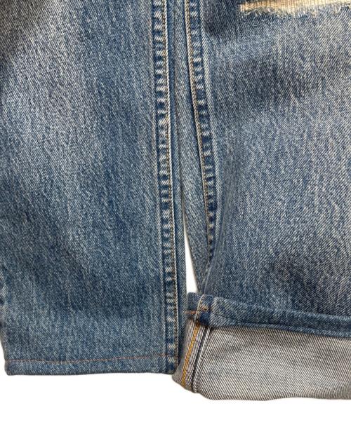 MINEDENIM（マインデニム）MINEDENIM (マインデニム) マインデニム/クラッシュデニムパンツ/1608-1009-86-261 インディゴ サイズ:3の古着・服飾アイテム