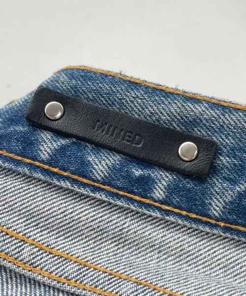 MINEDENIM（マインデニム）MINEDENIM (マインデニム) マインデニム/クラッシュデニムパンツ/1608-1009-86-261 インディゴ サイズ:3の古着・服飾アイテム