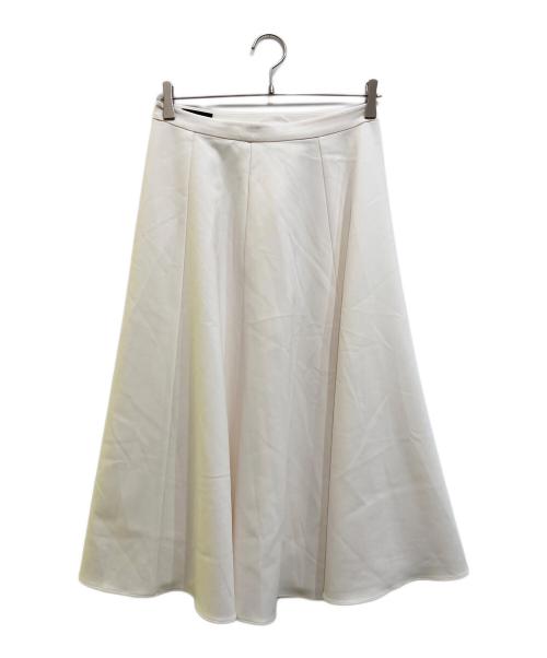 theory（セオリー）theory (セオリー) Tailor Crepe Full Round SK ホワイト サイズ:2の古着・服飾アイテム