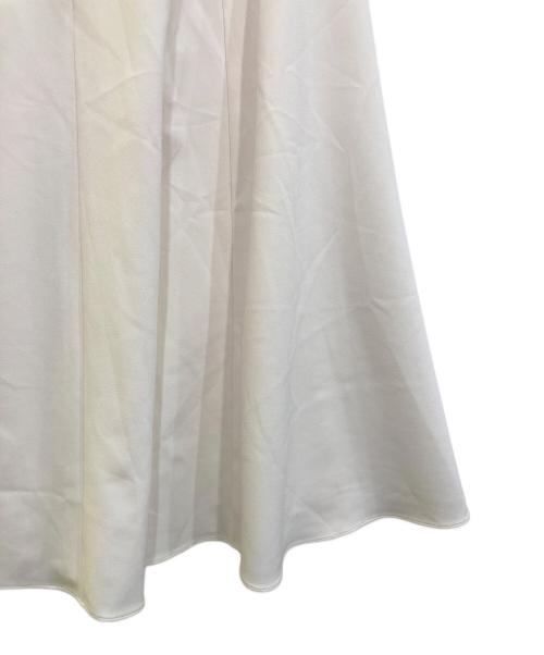 theory（セオリー）theory (セオリー) Tailor Crepe Full Round SK ホワイト サイズ:2の古着・服飾アイテム