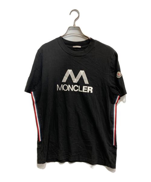 MONCLER（モンクレール）MONCLER (モンクレール) プリントSS TSHIRT/H10918C00038 ブラック サイズ:Mの古着・服飾アイテム