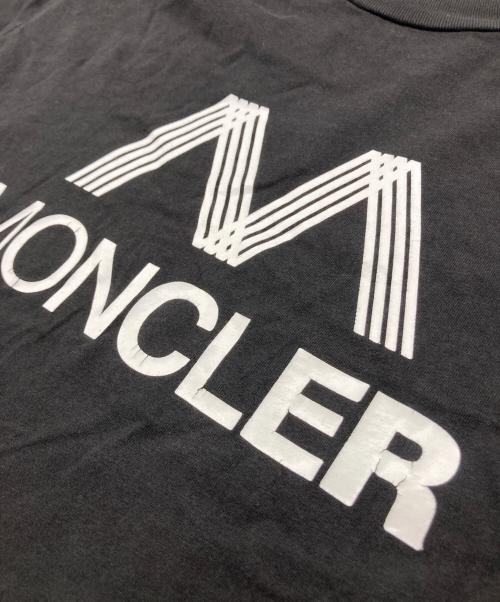MONCLER（モンクレール）MONCLER (モンクレール) プリントSS TSHIRT/H10918C00038 ブラック サイズ:Mの古着・服飾アイテム