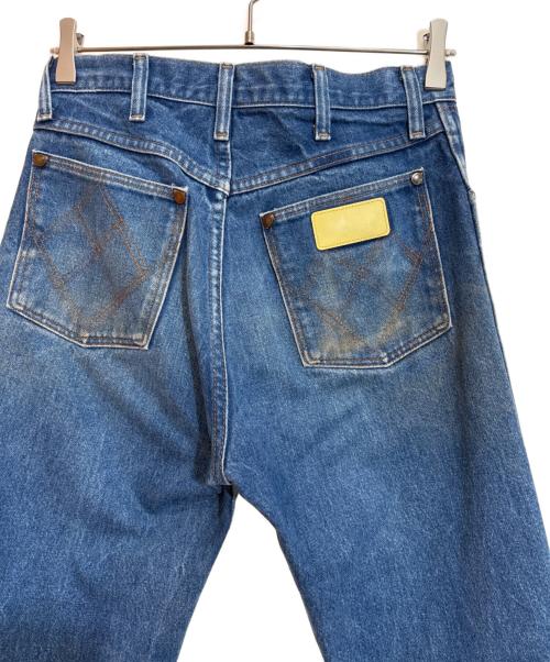 seven by seven（セブンバイセブン）seven by seven (セブンバイセブン) ダイヤパッチスリットデニムパンツ ブルー サイズ:XSの古着・服飾アイテム