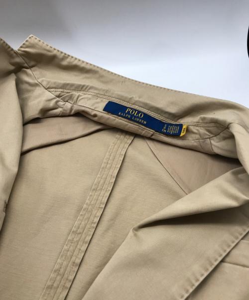 POLO RALPH LAUREN（ポロ・ラルフローレン）POLO RALPH LAUREN (ポロ・ラルフローレン) テーラードジャケット ベージュ サイズ:SPの古着・服飾アイテム