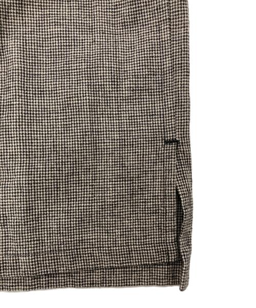 Yohji Yamamoto pour homme（ヨウジヤマモト プールオム）Yohji Yamamoto pour homme (ヨウジヤマモト プールオム) 千鳥オープンカラーリネンシャツ グレー サイズ:2の古着・服飾アイテム