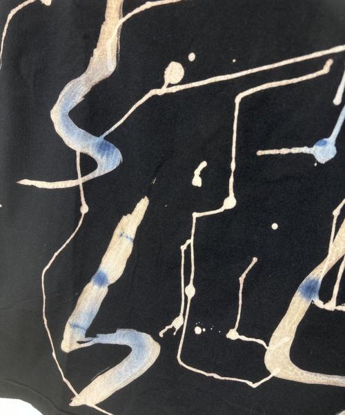 Yohji Yamamoto pour homme（ヨウジヤマモト プールオム）Yohji Yamamoto pour homme (ヨウジヤマモト プールオム) 抜染YYYプリントTシャツ ブラック サイズ:3の古着・服飾アイテム