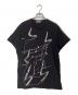 Yohji Yamamoto pour homme（ヨウジヤマモト プールオム）の古着「抜染YYYプリントTシャツ」｜ブラック