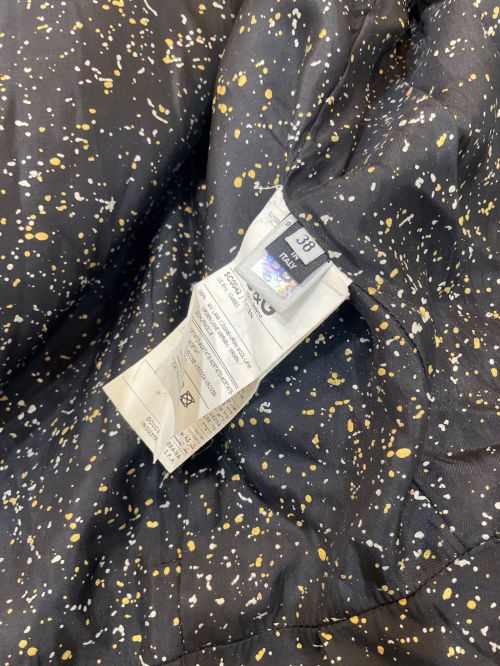 D&G（ディーアンドジー）D&G (ディーアンドジー) 金ボタンロングコート/コート/ダブルコート ブラック サイズ:38の古着・服飾アイテム