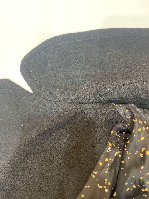 D&G（ディーアンドジー）D&G (ディーアンドジー) 金ボタンロングコート/コート/ダブルコート ブラック サイズ:38の古着・服飾アイテム