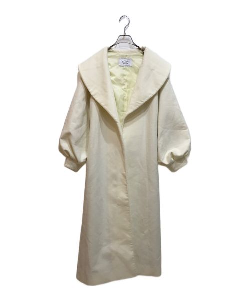 eimy istoire（エイミーイストワール）eimy istoire (エイミーイストワール) カラーリボンガウンコート/1120100555-0 ベージュ サイズ:Fの古着・服飾アイテム