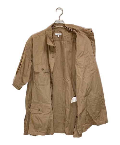 Engineered Garments（エンジニアドガーメンツ）Engineered Garments (エンジニアド ガーメンツ) サファリシャツ ベージュ サイズ:Lの古着・服飾アイテム