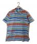 Engineered Garments（エンジニアド ガーメンツ）の古着「Camp Shirt - Horizontal Multi Stripe」｜ブルー