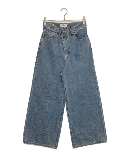 SLOBE IENA（スローブ イエナ）SLOBE IENA (スローブ イエナ) LE DENIMチルトワイドストレートデニム ブルー サイズ:36の古着・服飾アイテム