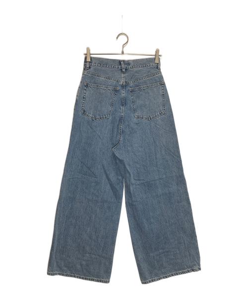 SLOBE IENA（スローブ イエナ）SLOBE IENA (スローブ イエナ) LE DENIMチルトワイドストレートデニム ブルー サイズ:36の古着・服飾アイテム