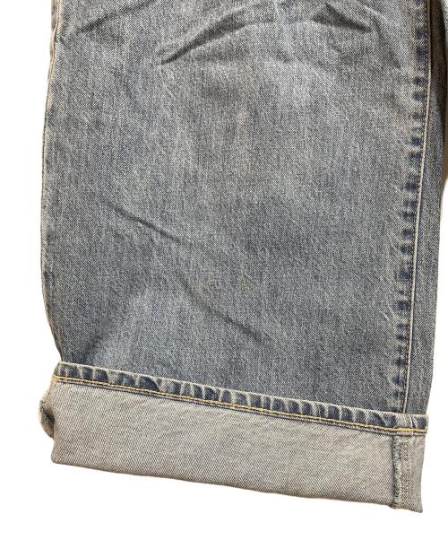 SLOBE IENA（スローブ イエナ）SLOBE IENA (スローブ イエナ) LE DENIMチルトワイドストレートデニム ブルー サイズ:36の古着・服飾アイテム