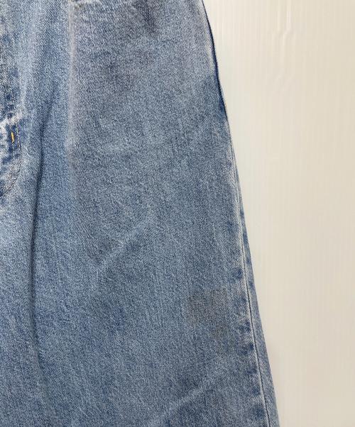 SLOBE IENA（スローブ イエナ）SLOBE IENA (スローブ イエナ) LE DENIMチルトワイドストレートデニム ブルー サイズ:36の古着・服飾アイテム