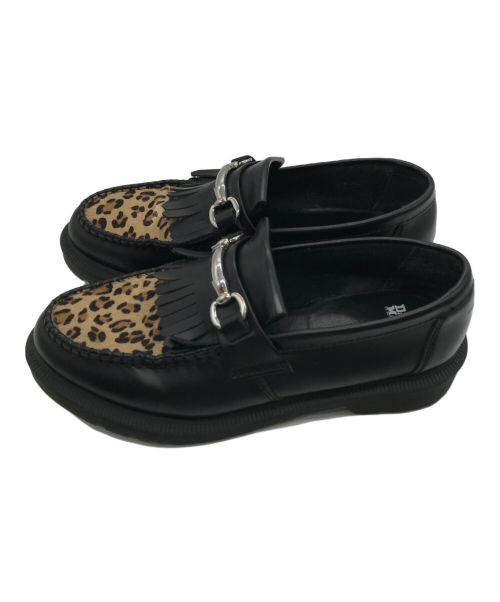 Dr.Martens（ドクターマーチン）Dr.Martens (ドクターマーチン) ADRIAN SNAFFEL/ローファー/スタッズローファー/フリンジ ブラック サイズ:UK6の古着・服飾アイテム