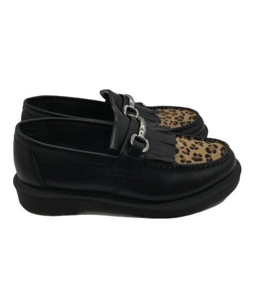 Dr.Martens（ドクターマーチン）Dr.Martens (ドクターマーチン) ADRIAN SNAFFEL/ローファー/スタッズローファー/フリンジ ブラック サイズ:UK6の古着・服飾アイテム