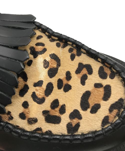 Dr.Martens（ドクターマーチン）Dr.Martens (ドクターマーチン) ADRIAN SNAFFEL/ローファー/スタッズローファー/フリンジ ブラック サイズ:UK6の古着・服飾アイテム