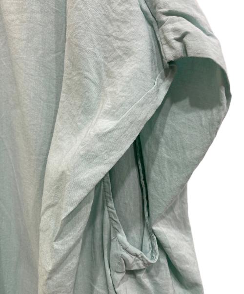 SLOBE IENA（スローブ イエナ）SLOBE IENA (スローブ イエナ) レーヨンボイルバンドカラーブラウス グリーン サイズ: Freeの古着・服飾アイテム