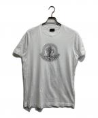 MONCLERモンクレール）の古着「ロゴグラフィック Tシャツ」｜ホワイト