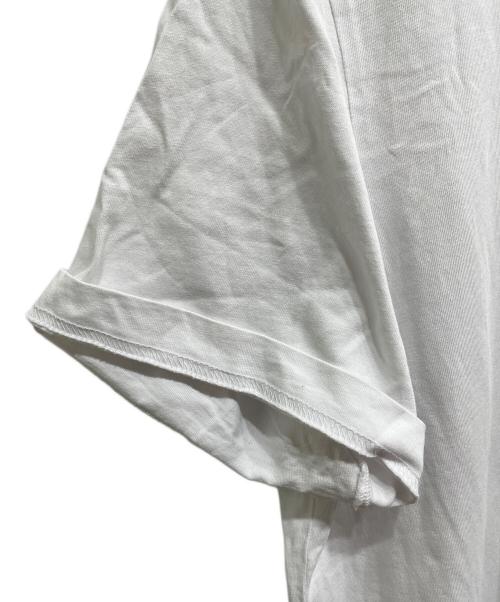 MONCLER（モンクレール）MONCLER (モンクレール) ロゴグラフィック Tシャツ ホワイト サイズ:Mの古着・服飾アイテム