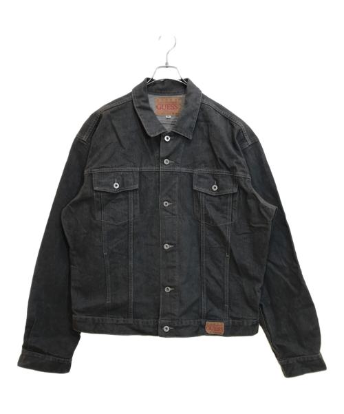 GUESS（ゲス）GUESS (ゲス) 90sデニムジャケット グレー サイズ:3Xの古着・服飾アイテム