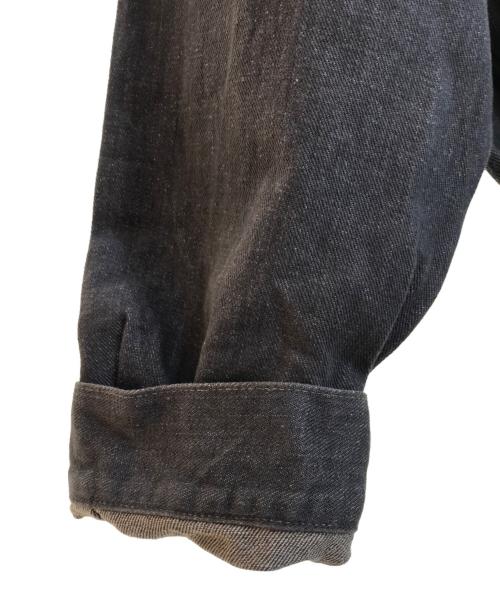 GUESS（ゲス）GUESS (ゲス) 90sデニムジャケット グレー サイズ:3Xの古着・服飾アイテム