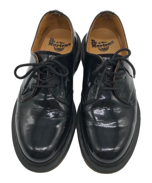 Dr.Martens（ドクターマーチン）Dr.Martens (ドクターマーチン) BEAMS (ビームス) パテント3ホールシューズ/3ホールシューズ/21713 ブラック サイズ:uk4の古着・服飾アイテム
