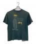 stussy (ステューシー) シャドーマンプリントTシャツ グリーン サイズ:L：45000円