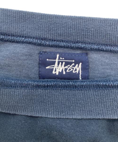 stussy（ステューシー）stussy (ステューシー) ポケットTシャツ ネイビー サイズ:Lの古着・服飾アイテム