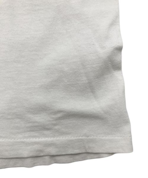 stussy（ステューシー）stussy (ステューシー) ハイビスカスプリントTシャツ ホワイト サイズ:Lの古着・服飾アイテム