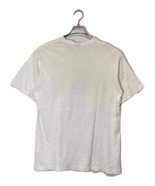 stussy（ステューシー）stussy (ステューシー) ボロプリントTシャツ ホワイト サイズ:Lの古着・服飾アイテム