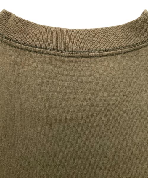 stussy（ステューシー）stussy (ステューシー) プリントTシャツ グリーン サイズ:Lの古着・服飾アイテム