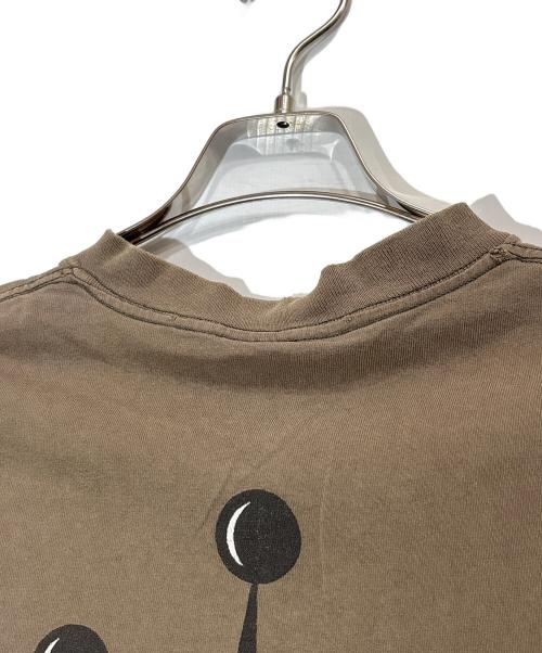 stussy（ステューシー）stussy (ステューシー) クラウンプリントTシャツ ブラウン サイズ:Lの古着・服飾アイテム