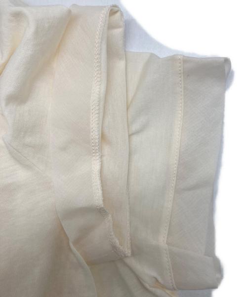 Salvatore Ferragamo（サルヴァトーレ フェラガモ）Salvatore Ferragamo (サルヴァトーレ フェラガモ) シルク切替カットソー アイボリー サイズ:38の古着・服飾アイテム