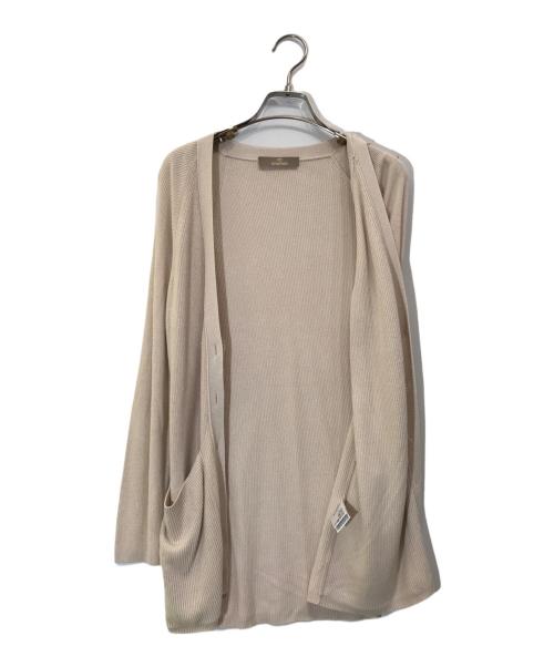 Cruciani（クルチアーニ）Cruciani (クルチアーニ) カシミヤ混カーディガン ピンク サイズ:40の古着・服飾アイテム