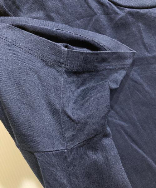 Saint Laurent Paris（サンローランパリ）Saint Laurent Paris (サンローランパリ) フロントロゴTシャツ/TT08 464572 YBRE2 ネイビー サイズ:XLの古着・服飾アイテム